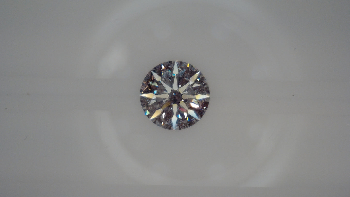Round 0.82 carat VVS1 colour: D cut: ideal